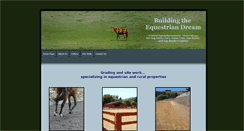Desktop Screenshot of buildingtheequestriandream.com